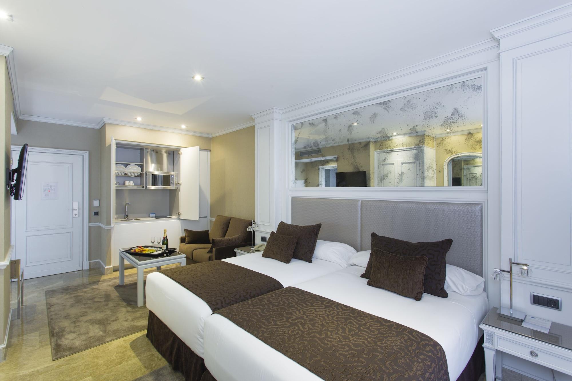 Vp Jardin De Recoletos Hotel Мадрид Екстериор снимка