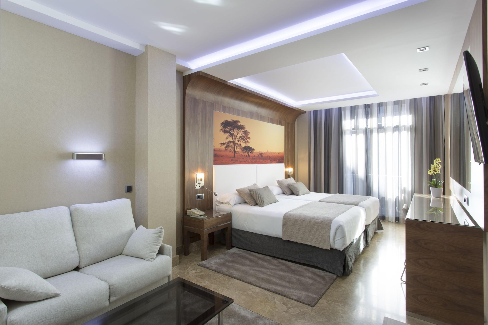 Vp Jardin De Recoletos Hotel Мадрид Екстериор снимка