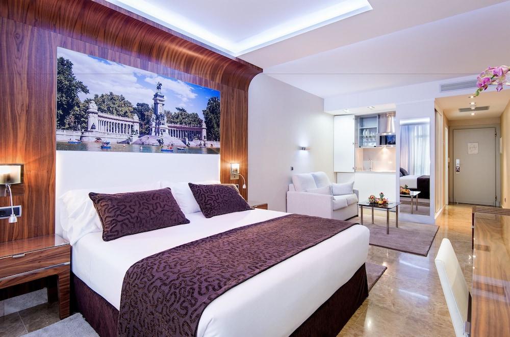 Vp Jardin De Recoletos Hotel Мадрид Екстериор снимка